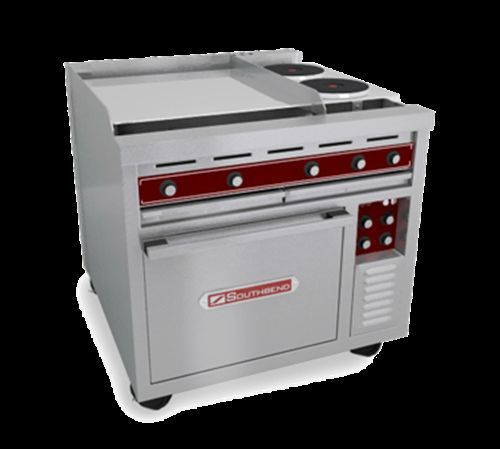 Southbend se36a-ttt heavy duty range electric 36&#034; griddle (1) convection oven for sale