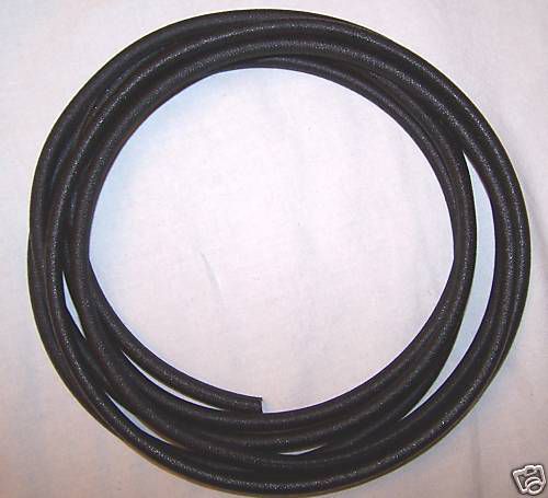 7mm Cloth Sparkplug wire Satin Black 10 feet