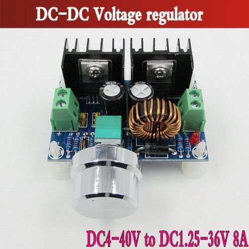 Dc-dc 8a 200w buck converter 4v-40v to 1.25v-36v step-down voltage power module for sale