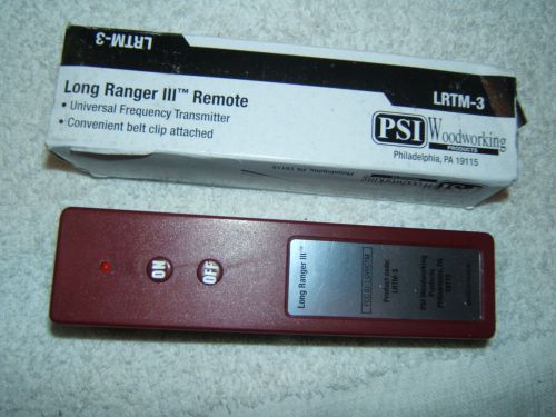 Long Ranger III® Dust Collector  Extra Wireless Remote=NEW=FREE SHIPPING