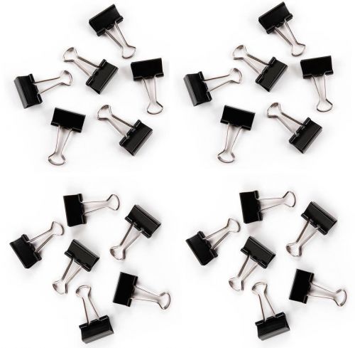Darice number 2 binder clips 24 ct, 3/4&#034; x 3/8&#034; for sale