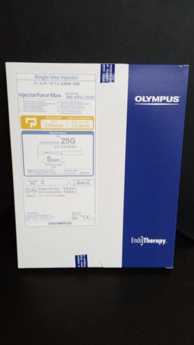 NM-400U-0525 OLYMPUS INJECTORFORCE MAX INJECTION NEEDLES: 5MM X 25G / 2.8MM X 2
