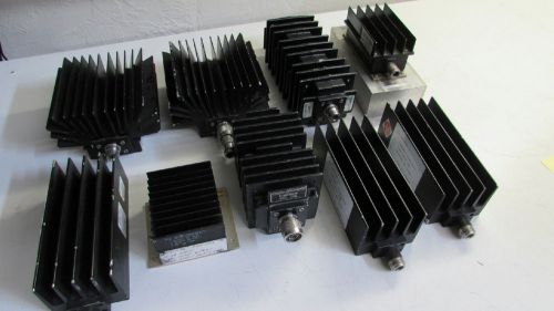 Weinschel Radiall Mini-Circuits Attenuators, lot of 9