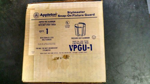 ( NEW IN BOX )   APPLETON    VPGU-1   FIXTURE GUARD