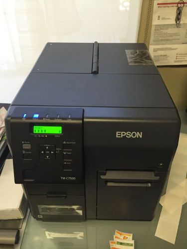 Epson C7500 Label Printer / 1 Year Epson Warranty