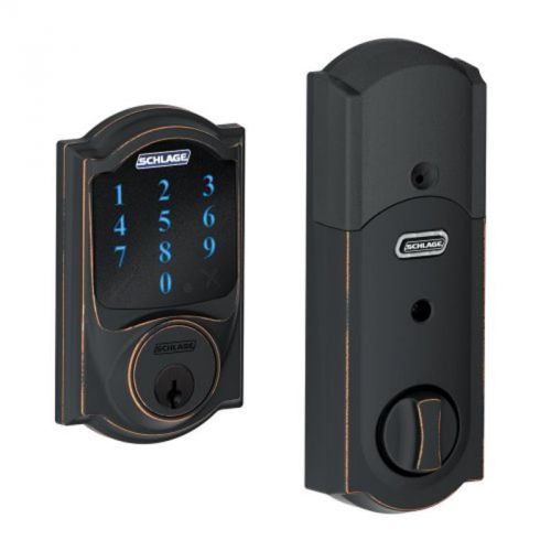 ENT CAMELOT TOUCH DEADBOLT ABZ Schlage Lock Entry Locks BE469NXVCAM716