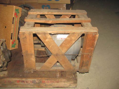 Ge general electric tri clad induction motor 2hp type k 5k224d38 3 phase crated for sale