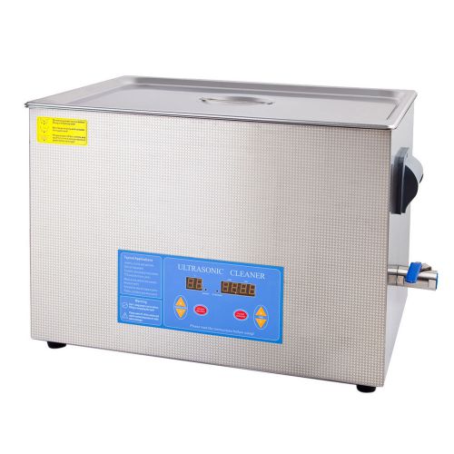 27l ultrasonic cleaner heater digital 500 w 40khz jewelry dental ce fcc for sale