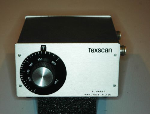 Tuneable Bandpass Filter 250-500MHz  Texscan model 3VF250/500-5-50AA