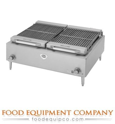 Wells B-50 Charbroiler countertop electric cast iron grate 36&#034;W