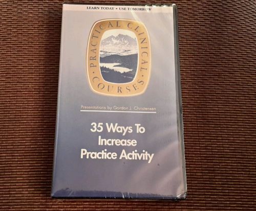 Gordon Christensen dental Video (New) 35 Ways To Increase Practice Activity B5
