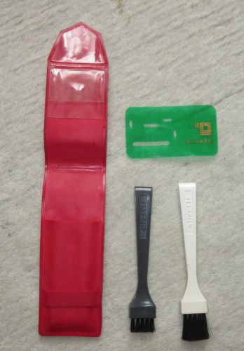 Vintage Olivetti (32 ?) brushes and eraser/white out guide repair service