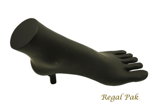 Black elegant poly toe ring/ankle bracelet display 8 1/2&#034; x 3&#034; x 6 1/2&#034;h for sale