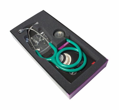 3M Littmann Classic III Stethoscope Emerald Tube 27&#034; 5840 TD3 NIB FREE SHIPPIING