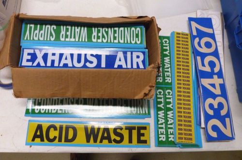 Acid Waste Sticker - Lot of Stickers Water Exhaust