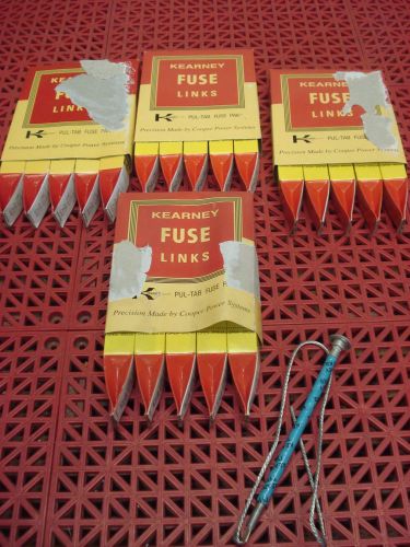Lot of 5 Kearney FitAll Fuse Link KS 20A CAT. 21020 Cooper Power Systems  NEW