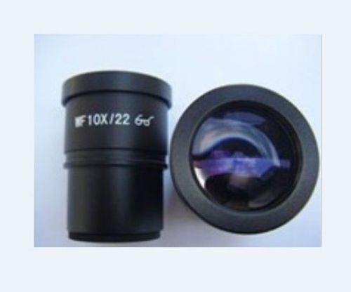 WF10X 22mm High Eyepoint Stereo Microscope Eyepiece Lens Rubber Eye Guards#X2 XH