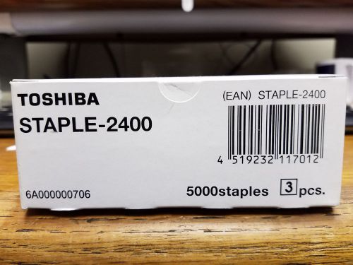 Toshiba Staple-2400 (plesae read description)