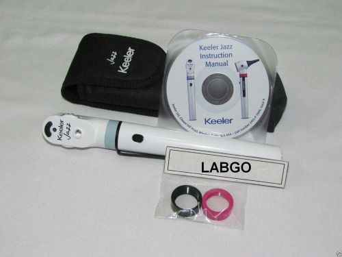 Keeler jazz led pocket ophthalmoscope with handle in pouch labgo bb25 for sale