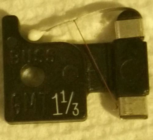 10X Cooper Bussmann Bk/Gmt-1-1-3A Fuse, Alarm Indicating, 1.33A, Fast acting