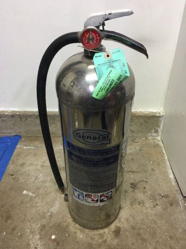 General Water Fire Extinguisher Model WS/LS 900A Refillable In Working Cond.