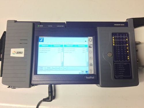 JDSU FST-2000 TestPad with Fireberd 8000 Fiber Ethernet Tester