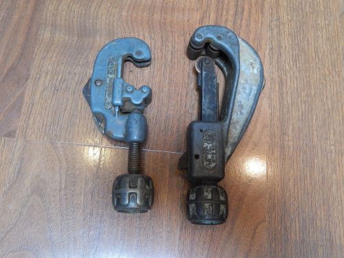 Lot of 2 Ridgid Pipe Cutters - No 151 &amp; #10