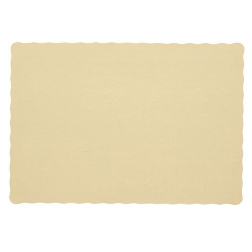 Royal Beige 9.25&#034; x 13.25&#034; Placemats, Package of 1,000, SPM914Q