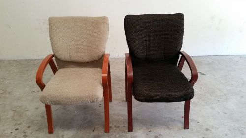 Guest Chair Black &amp; Cream