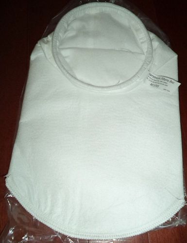 Lot of 5 clearstream filter bag felt polypropylene 5 microns po5p1s w steel ring for sale