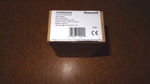 Honeywell wall humidity sensor h7636a2022 for sale