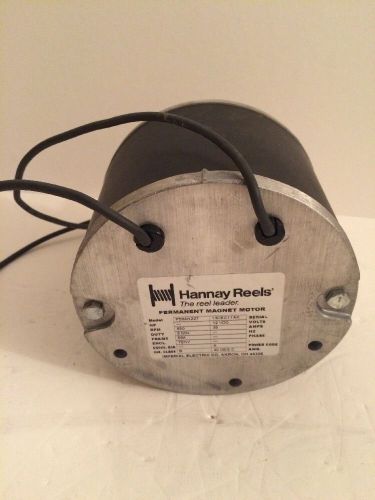 Hannah Reels Permanent Magnet Motor Model P56AN227 Serial 13DEC11Ak