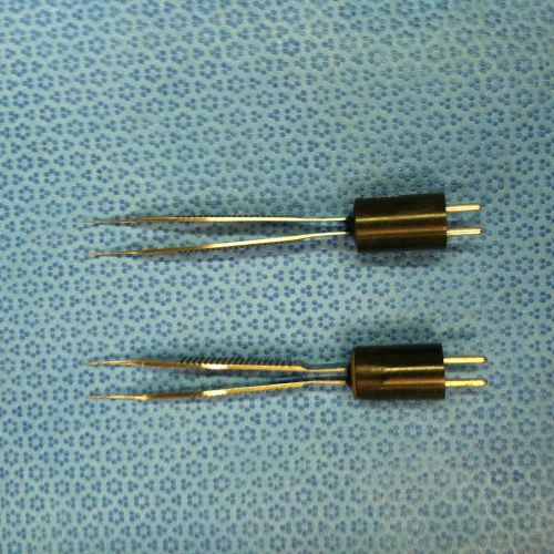 V. Mueller OP3485, OP3486 Surgical Eye McPherson Micro Bipolar Forceps