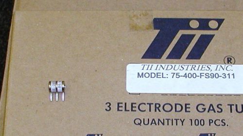 #S2B23 Lot of 271 PCS TII Indsutries 75-400-FS90-311 3 Electrode Gas Tube