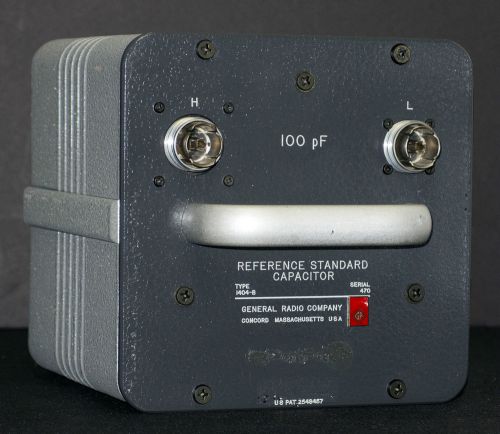 General Radio / GR / IET 1404-B 100 pF Standard Reference Capacitor GOOD 1404B