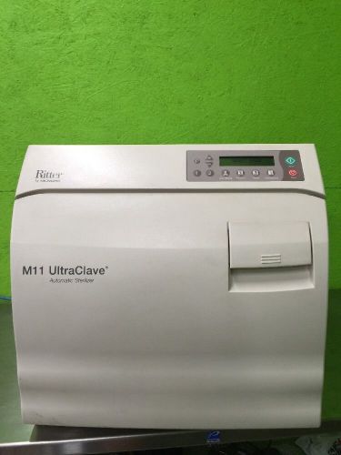 Midmark Ritter M11 Ultraclave Automatic Sterilizer Autoclave Only 327 cycles!!!