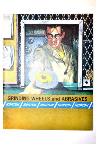 NORTON GRINDING WHEELS AND ABRASIVES CATALOG 1968 #RR528 grit cut-off dressing