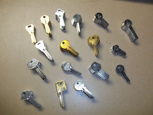 Lot of  Key Blanks, see list below 3+ pounds