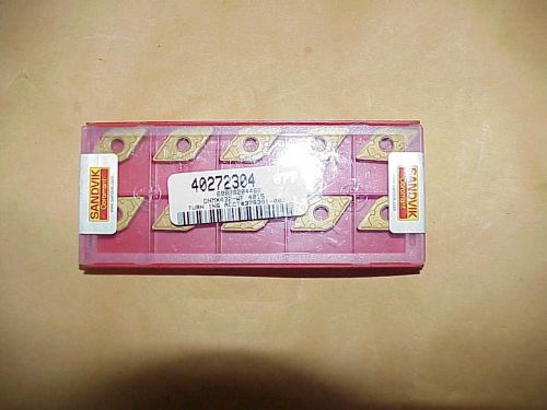 SANDVIK COROMANT DNMX 432-WF 4015 , CARBIDE INSERTS , 10/pk
