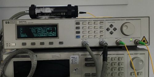 HP E5574A Optical Loss Analyzer Opt. 015/022 1550nm Laser w APC