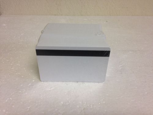 100 UltraCard PVC Cards - HiCo MagStripe 2 Track - CR80 .30 Mil - New Sealed
