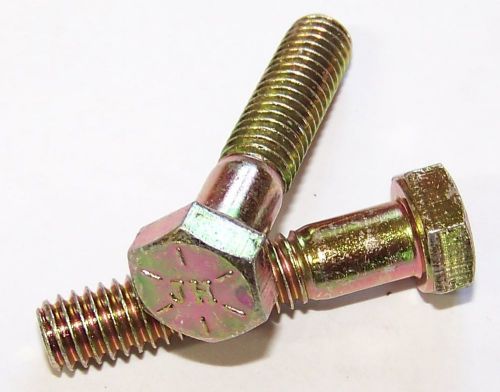 200 bulk qty-nc gr8 hex head bolt 5/16-18x1-1/2 zp(9131) for sale