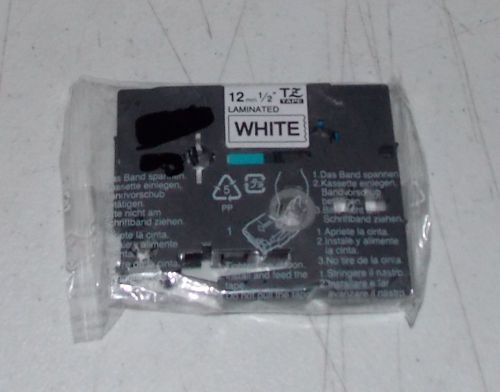 Genuine Brother P-Touch Tape TZ Tape TZ-231 White on Black