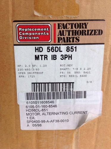 Carrier AC Motor HD 56Dl 851