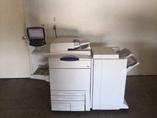 Xerox workcentre 7775 color copier machine network printer scanner  fax finisher for sale