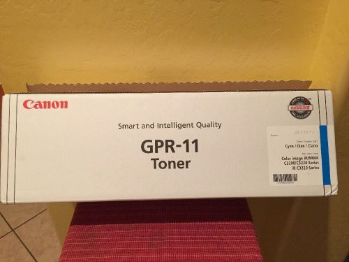 GENUINE CANON  Image Runner GPR-11 CYAN Open Box UNIT IS BRAND NEW