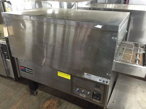 Pizza equipment - conveyor pizza oven 24d x 68&#034; long chain by middlesby #ps314-4 for sale