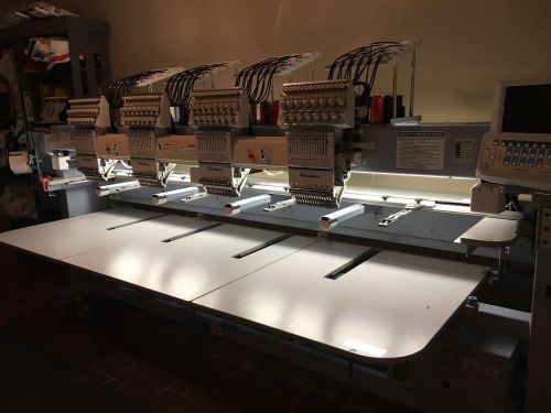 Barudan 4 head Commercial Embroidery Machine