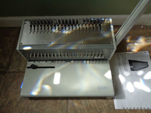 IBICO KOMBO Manual Punch and Binding Machine With Chip Tray