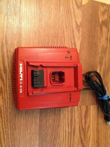 Hilti C 4/36 CHARGER for Cordless Tool (USED)